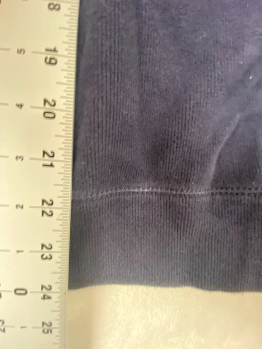 VTG Polo Ralph Lauren Sweater Mens Large Navy Faux Suede Elbow Patch Pullover
